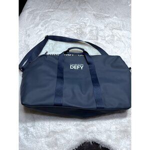Calvin Klein Defy navy duffle gym shoulder bag